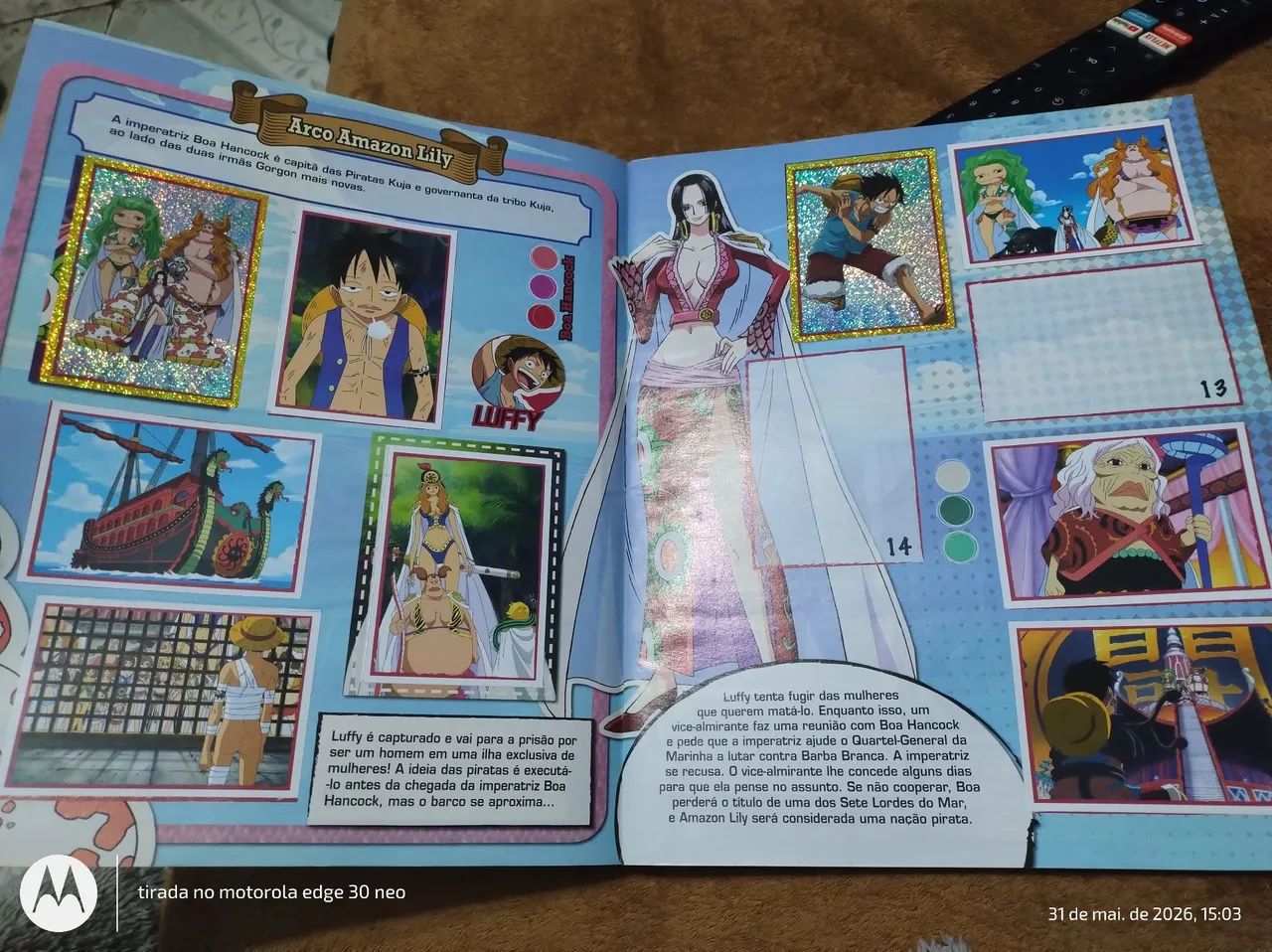One piece álbum de figurinhas  - Foto 4