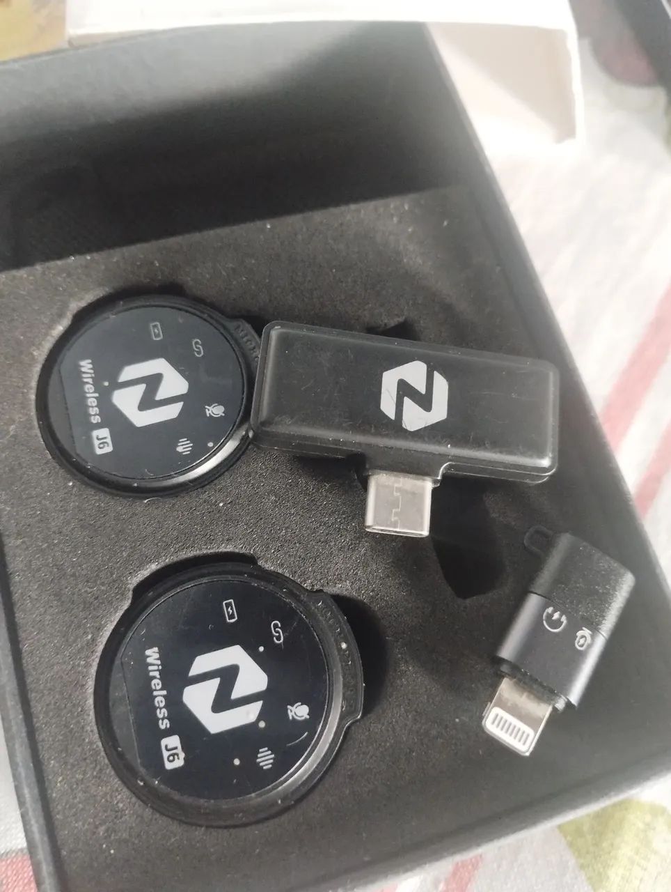 Microfone de lapela da ZCCO J6 - Foto 4