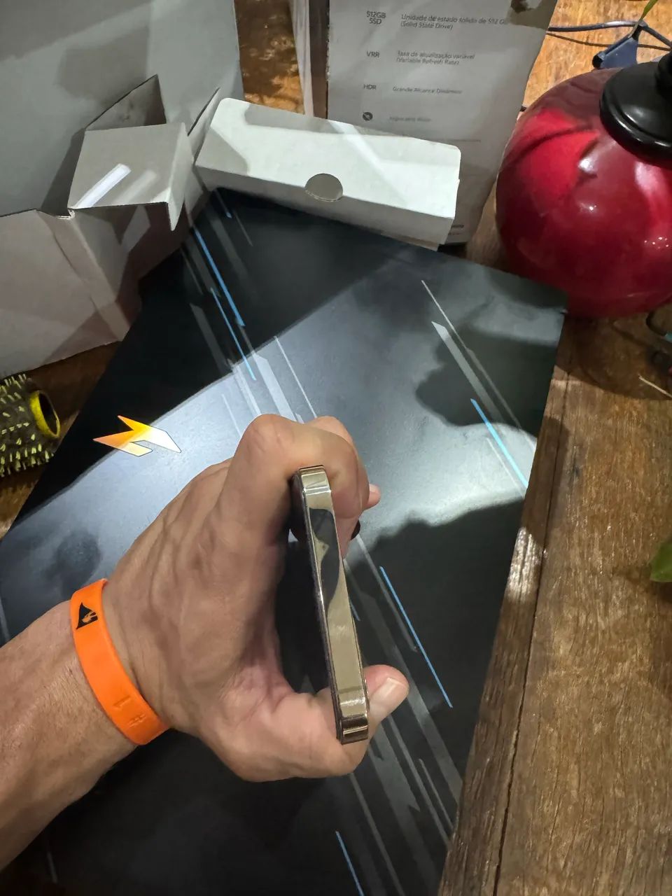iPhone 12 Pro 256gb gols zero - Foto 4