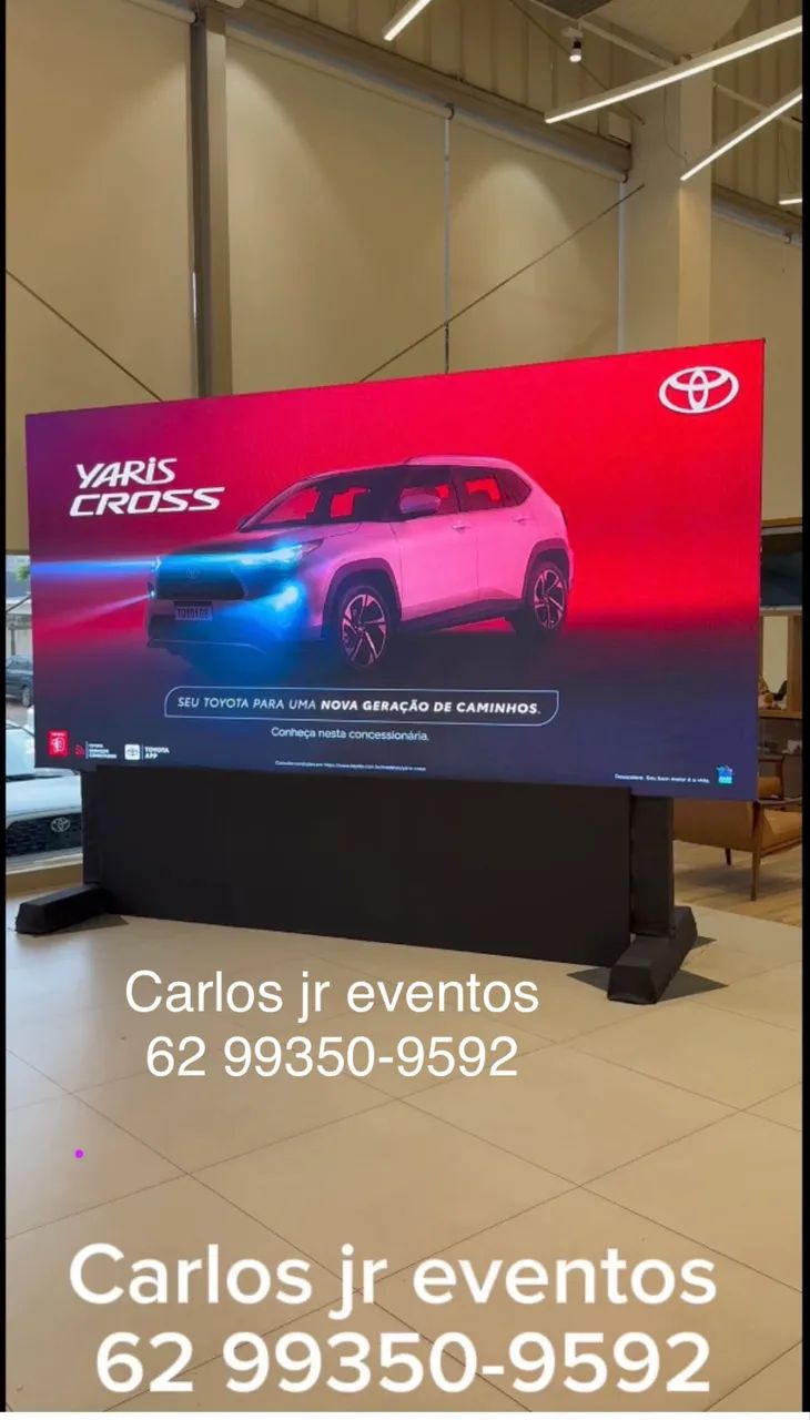Locação de painel de Led 2.9 Goiânia 