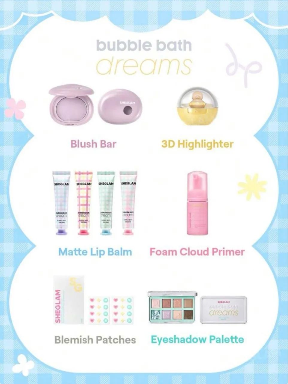 SHEGLAM Bubble Bath Dreams Kit Completo - Foto 2