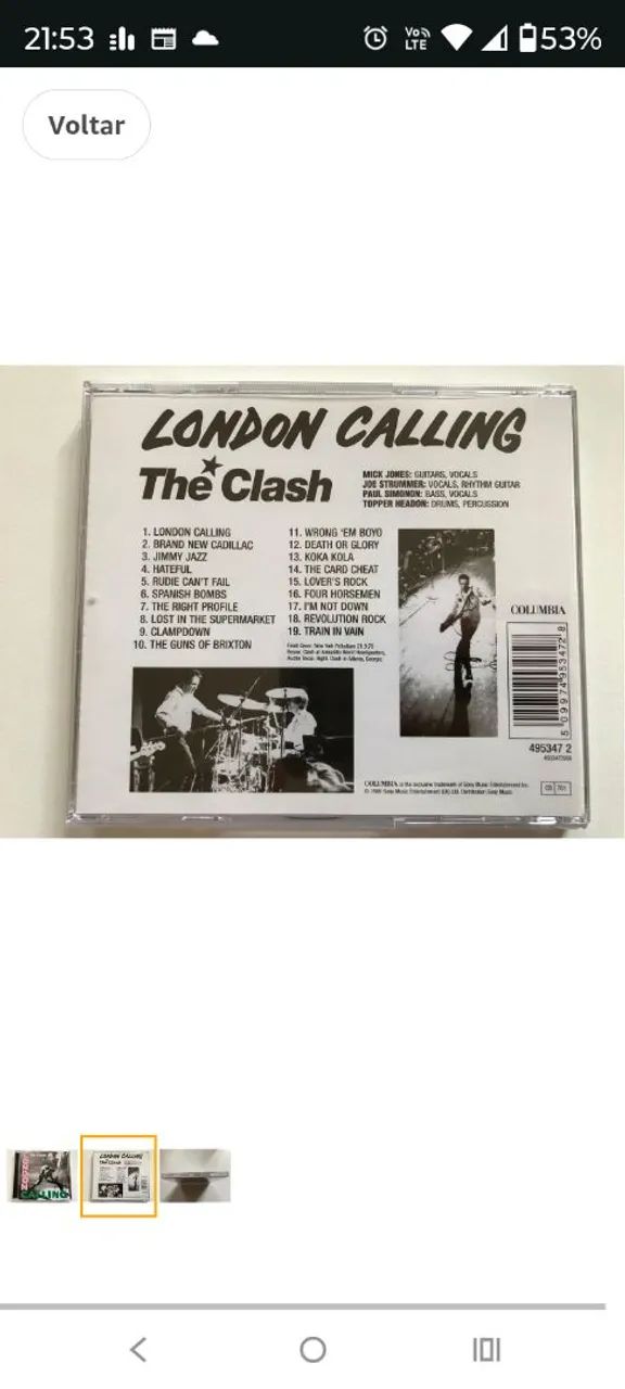 The Clash London calling - Foto 2