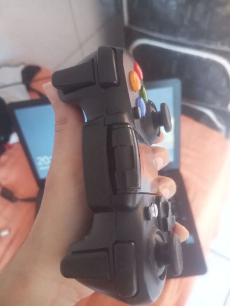 Controle sem fio joystick bluetooth knup - Foto 4