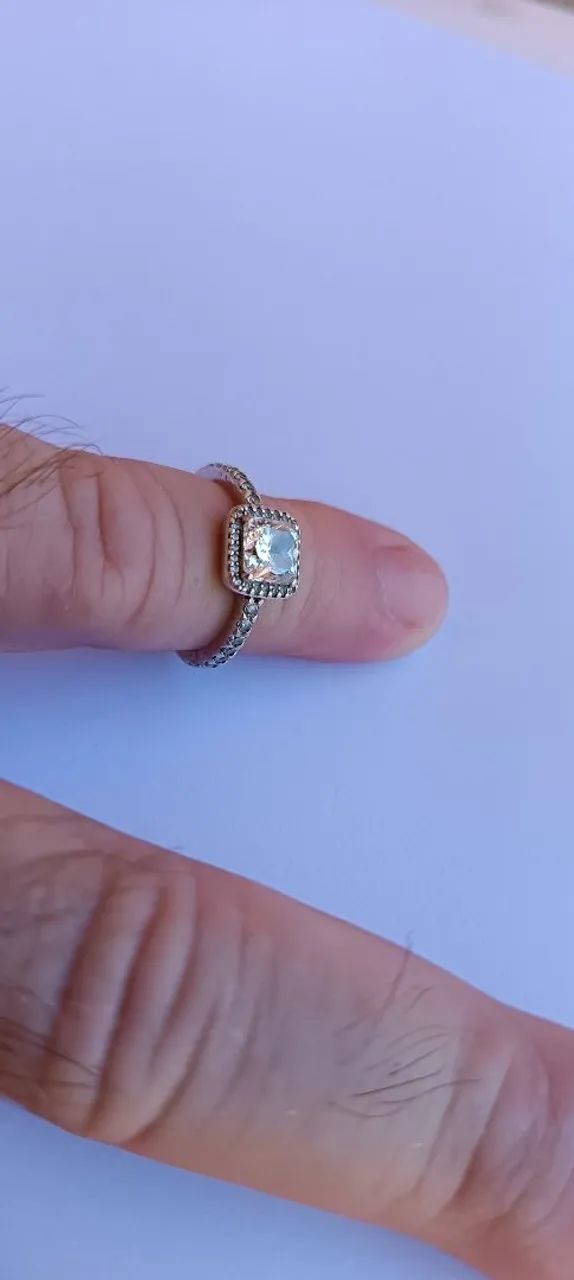 ANEL PANDORA DE PRATA 925  - Foto 4