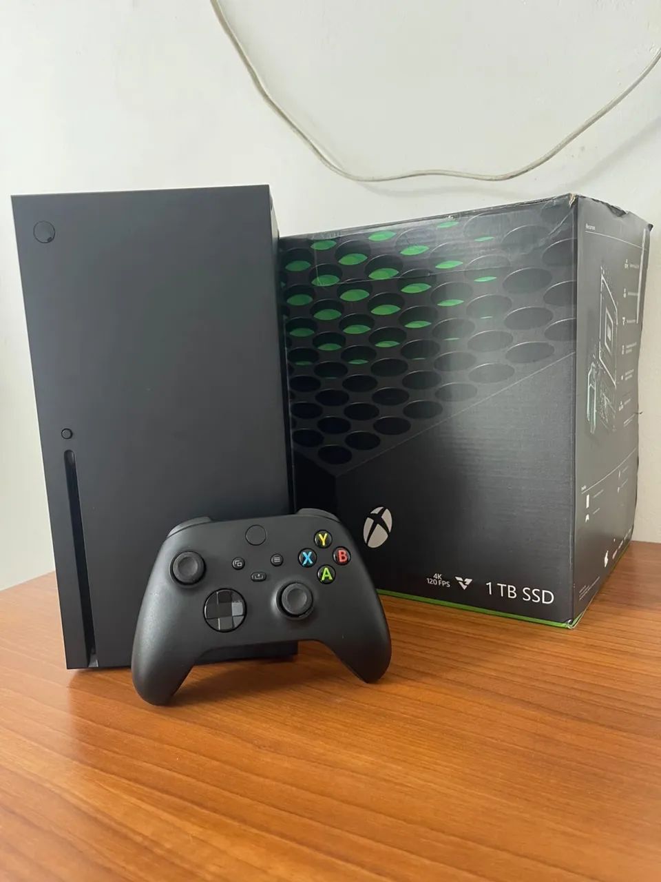 XBOX SERIES X 1 TERA COM CAIXA