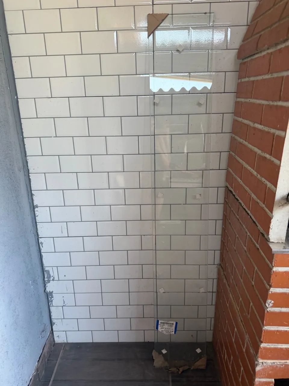 Prateleira de vidro 
