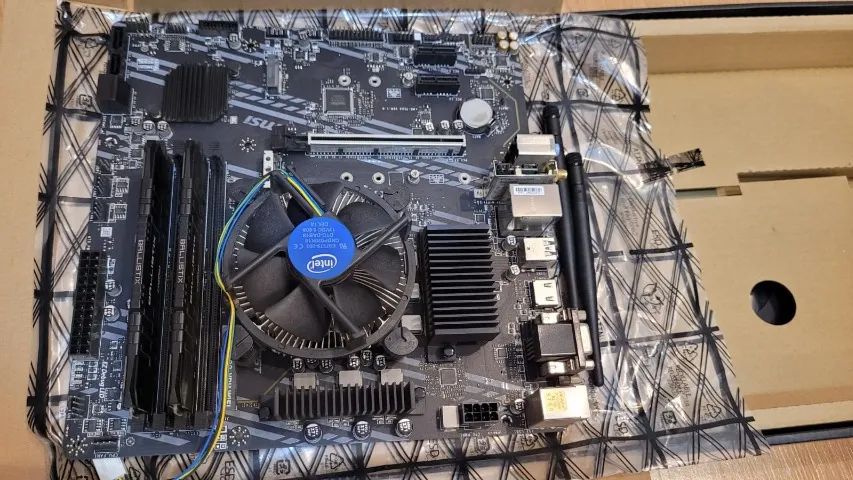 Kit processador + placa mãe e memórias DDR4 - Foto 2