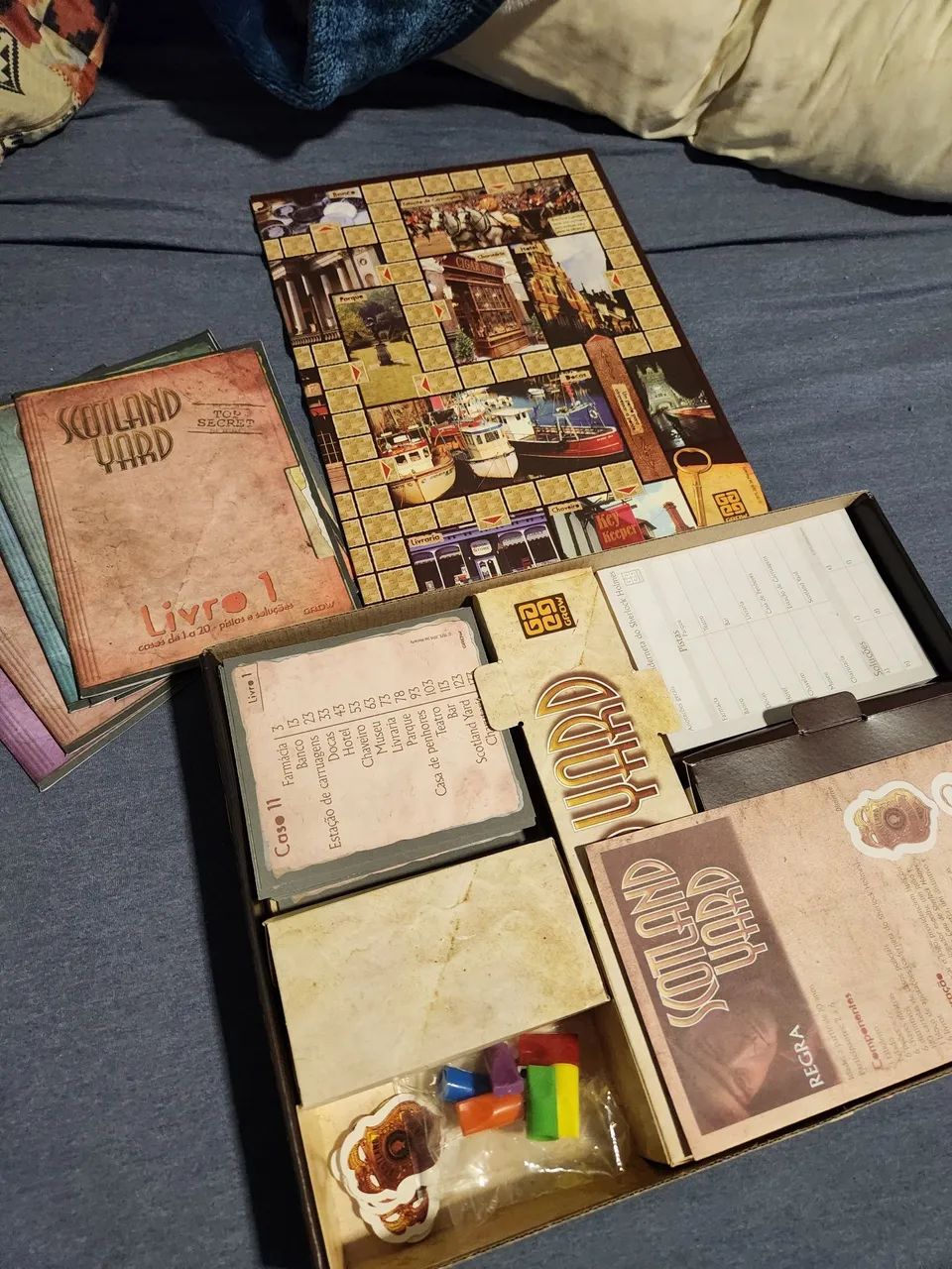 Jogo SCOTLAND YARD - Foto 2