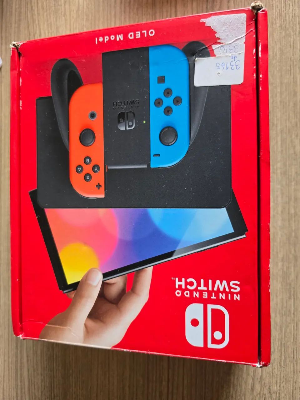 Nintendo switch Oled, completo com deck para TV e case, desbloqueado  - Foto 3