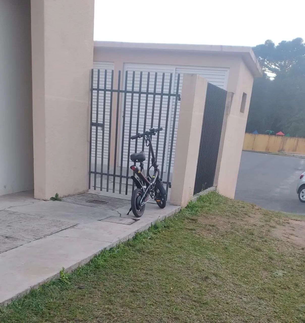 Bicicleta elétrica.