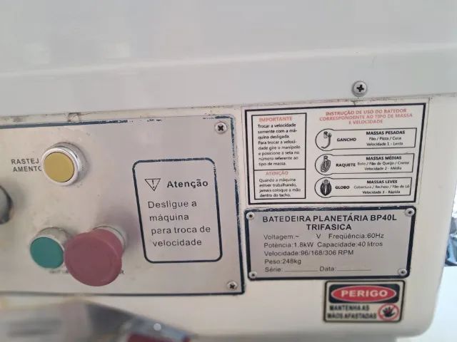 Batedeira Industrial 40L VIMEPAN - Foto 5