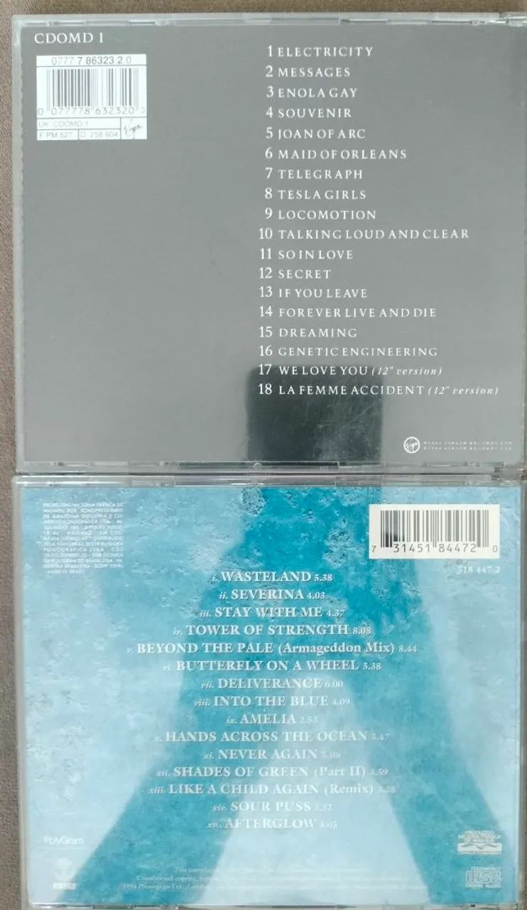 CDs OMD  / The Mission - Foto 2