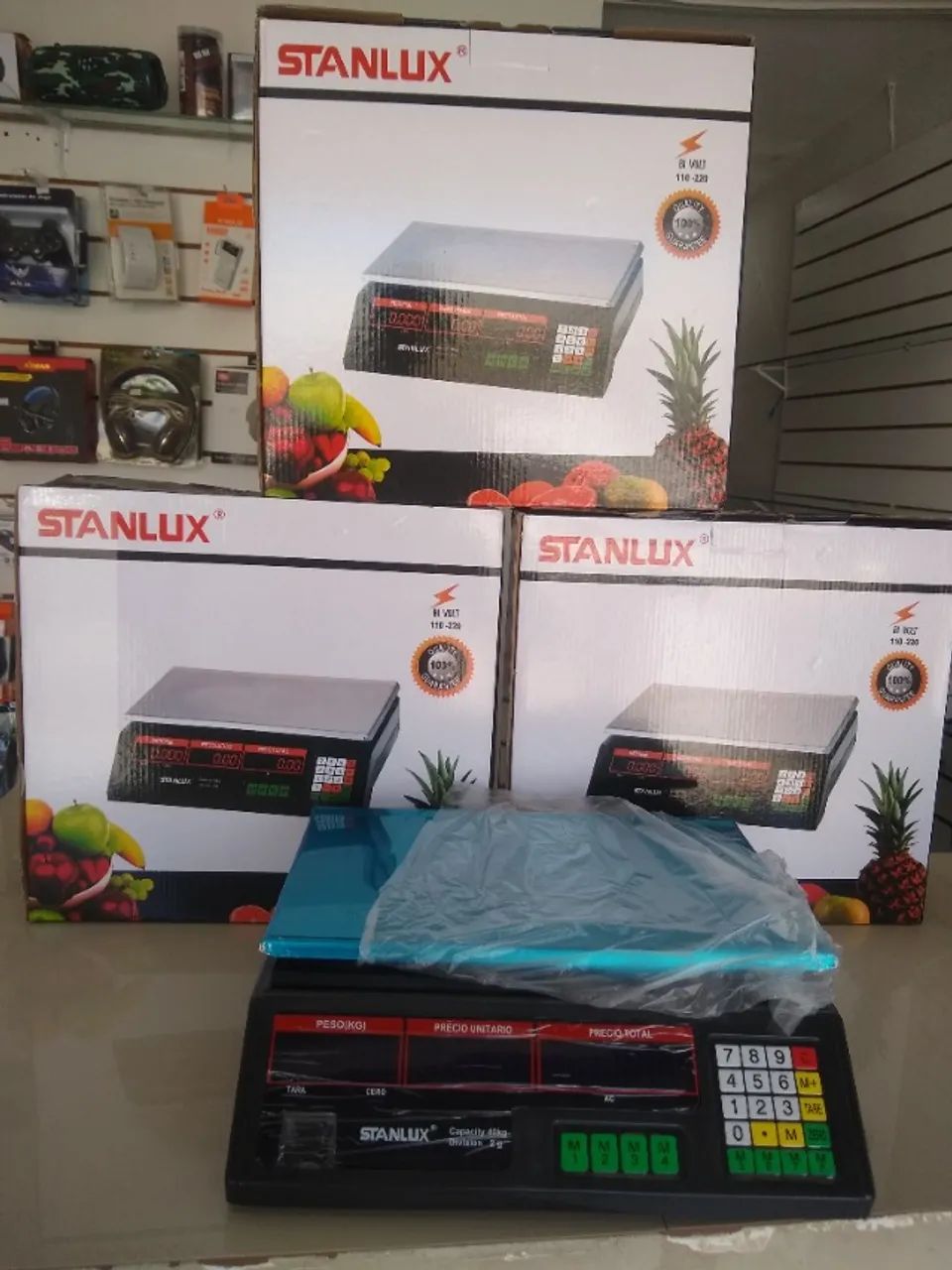 Balança Stanlux garantia de 6 meses pesa ate 40kg 