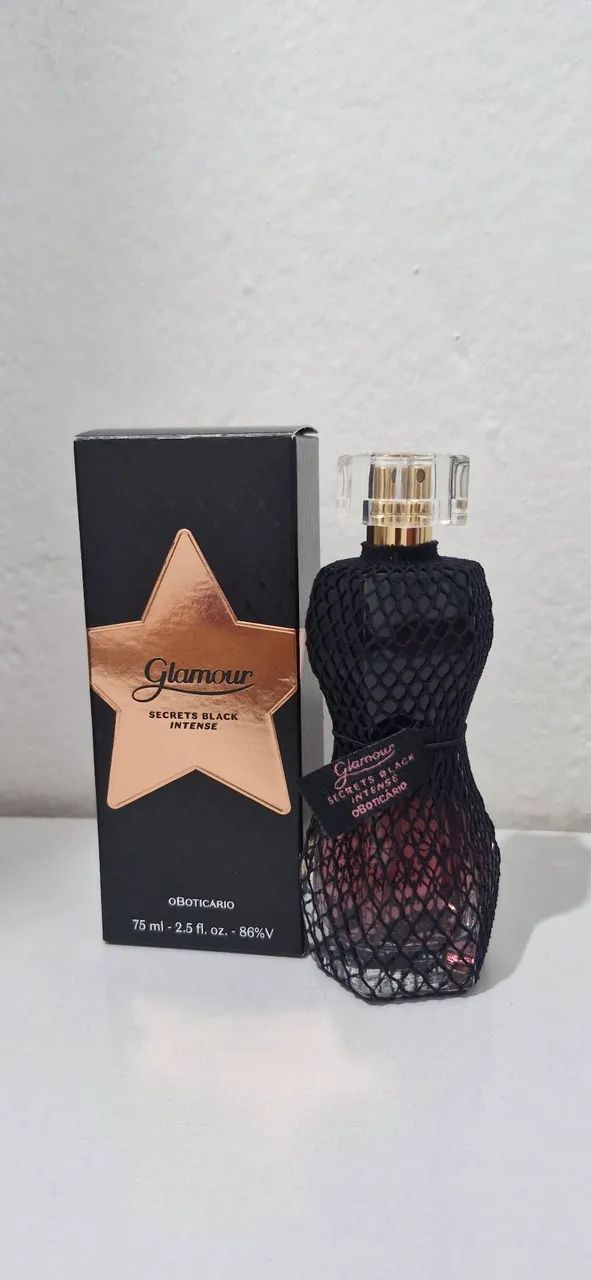 Perfume Glamour Secrets black intense 