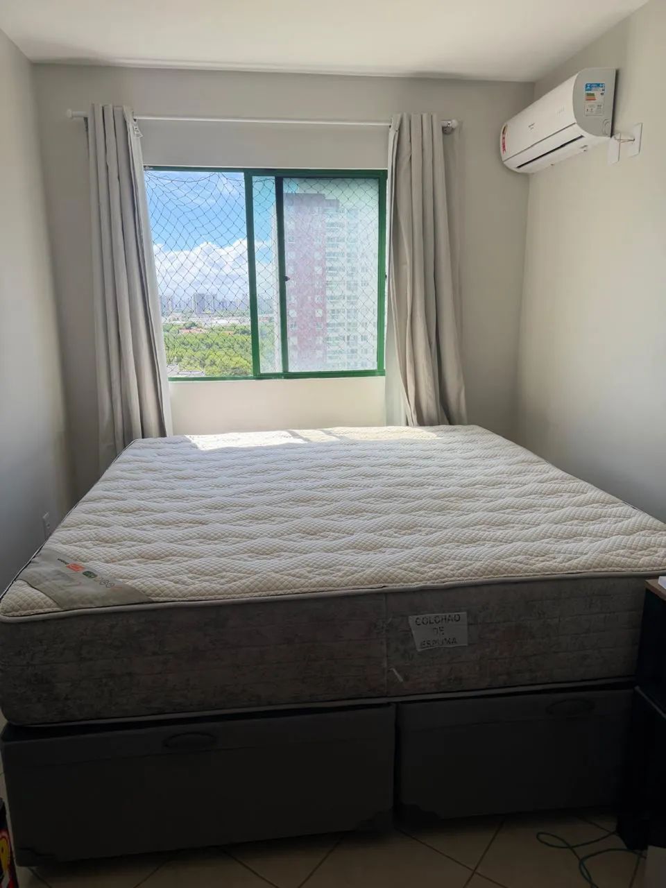 Vendo motivo mudança cama casal nova! - Foto 3