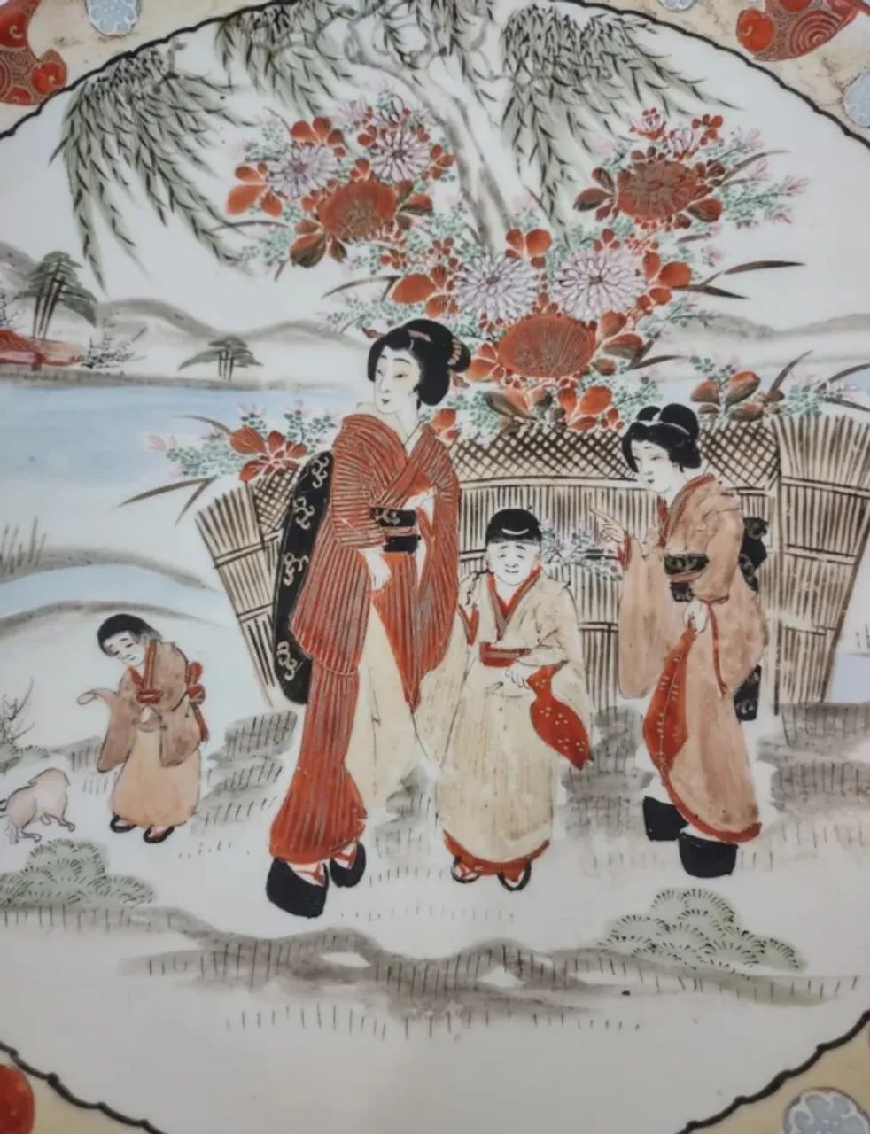 Antigo Prato Imari Porcelana Japão 1920/30 Coleção Decoração - Foto 2