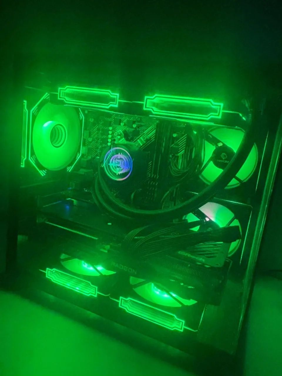PC Gamer Ryzen 7 5700G + Rx 7600