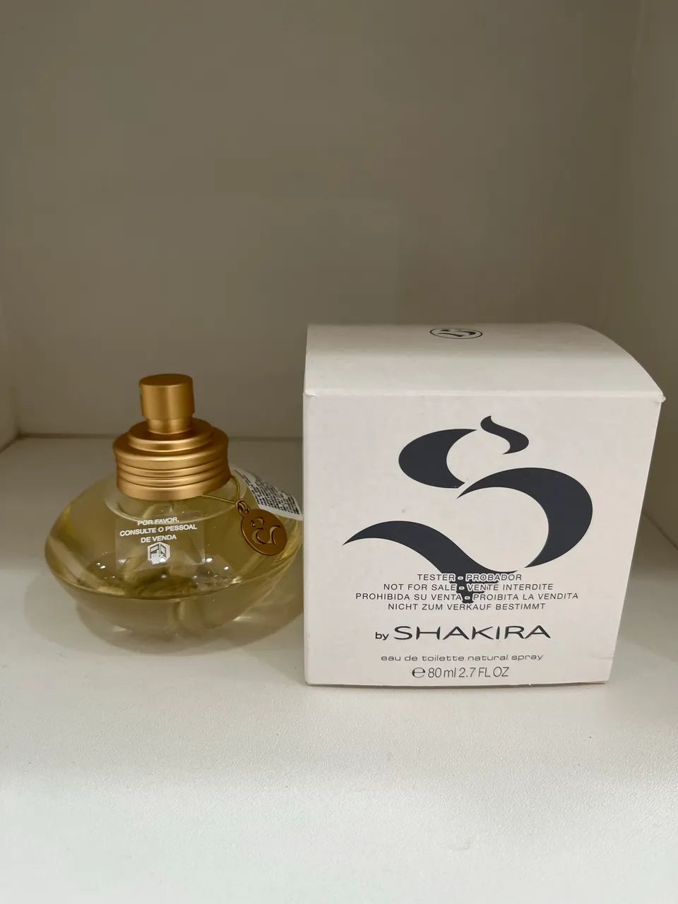 Tester/Provador Perfume S edt 80ml Shakira
