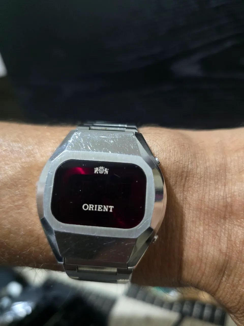 RELÓGIO ORIENTE TOUCHTRON ANOS 70 - Foto 2