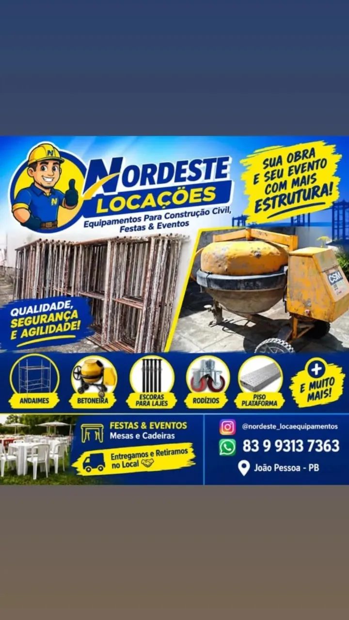 Aluguel de Equipamentos  - Foto 2