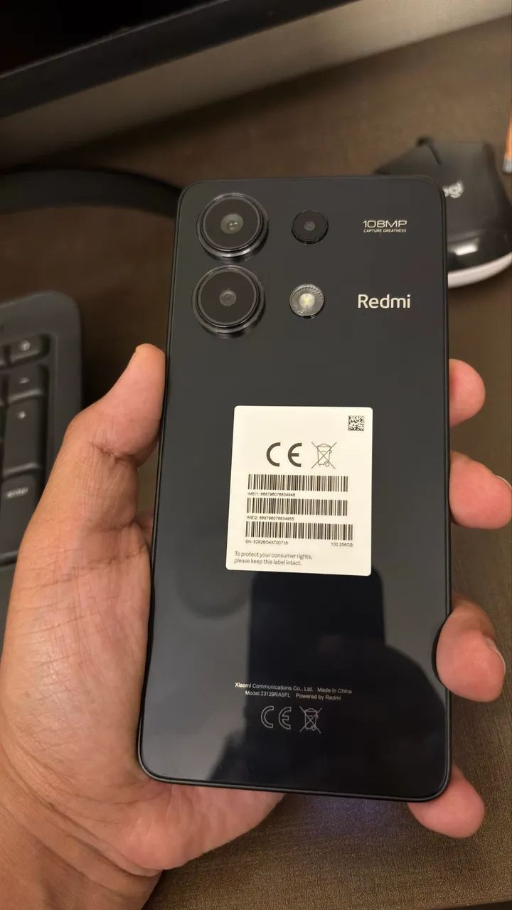 Xiaomi Redmi Note 13 256GB 8GB RAM Impecável com Caixa - Foto 2