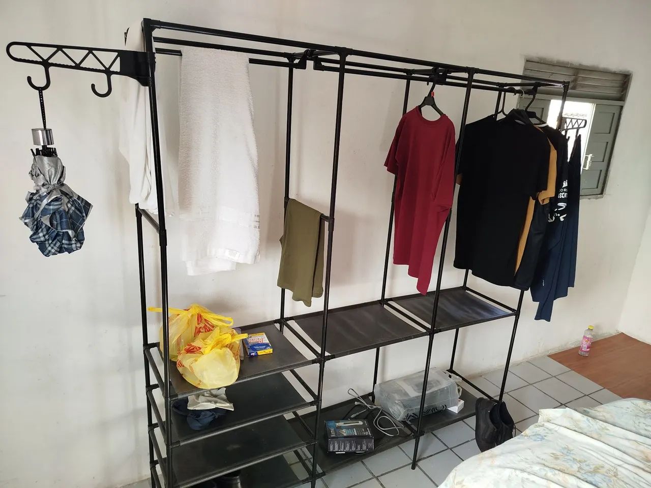 Arara Guarda-roupa desmontável  - Foto 4
