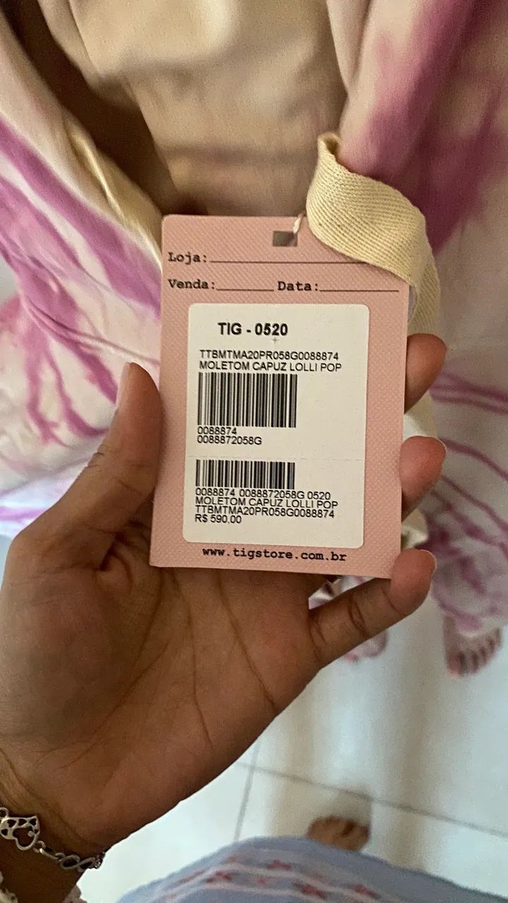 Blusa de frio rosa - Foto 3