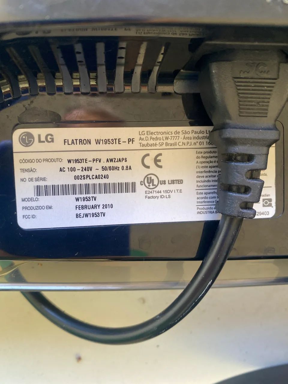 Monitor LG para conserto ou retirada de peça  - Foto 2