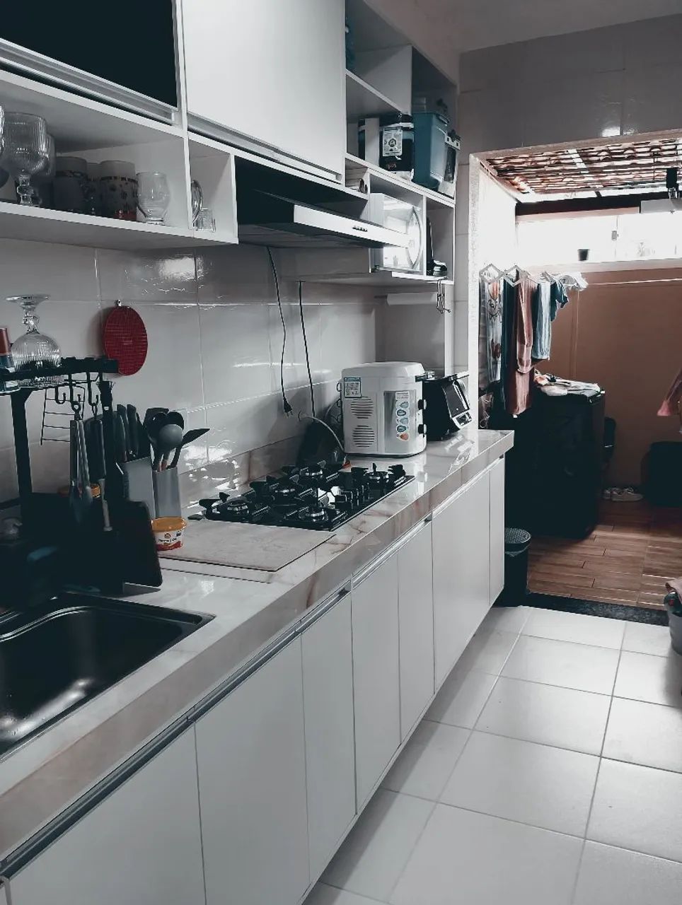 Apartamento 3 quartos térreo 