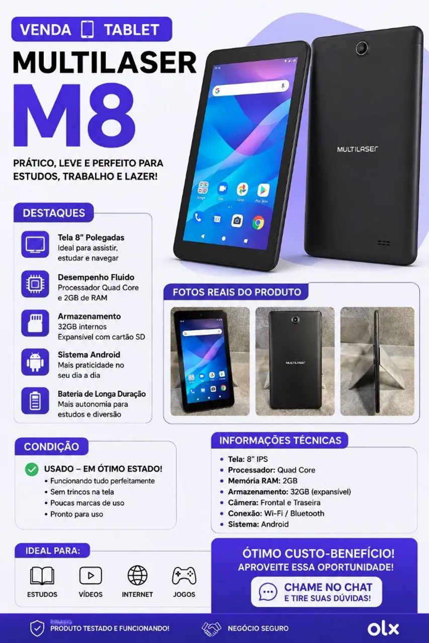 Tablet Multilaser 