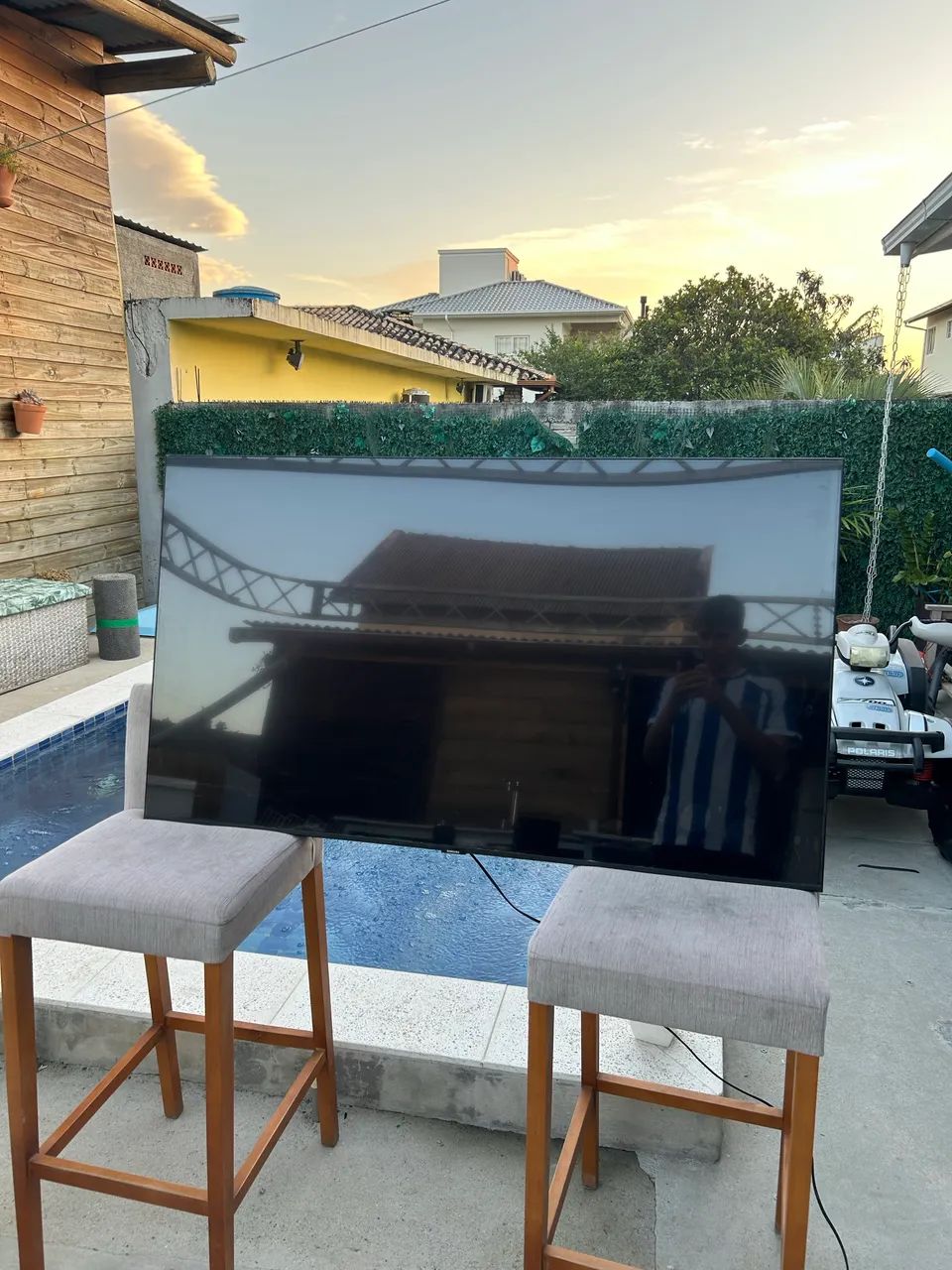 TV Samsung para retirada de peças  - Foto 4