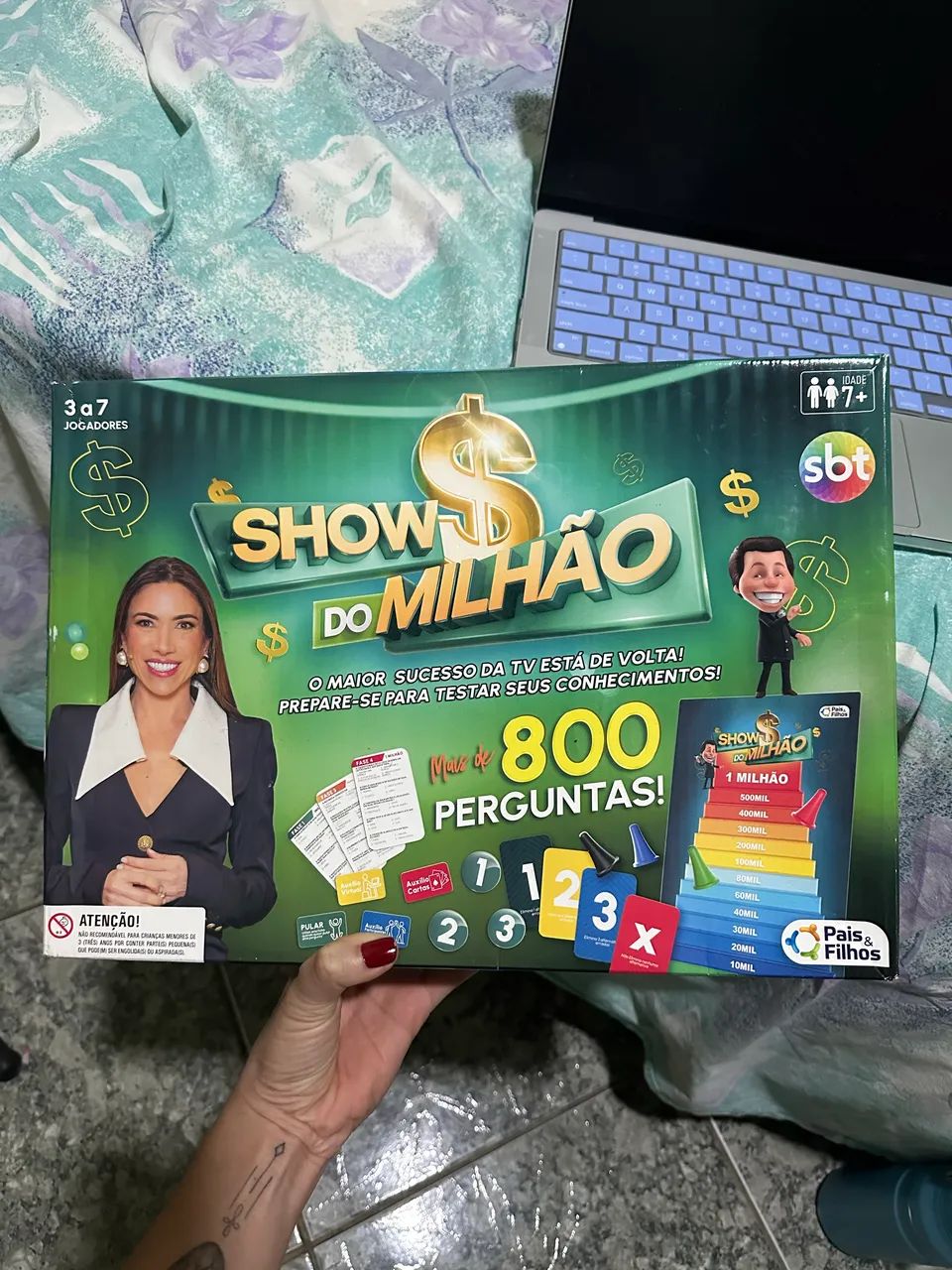 Jogo Show do Milhão Pais e Filhos