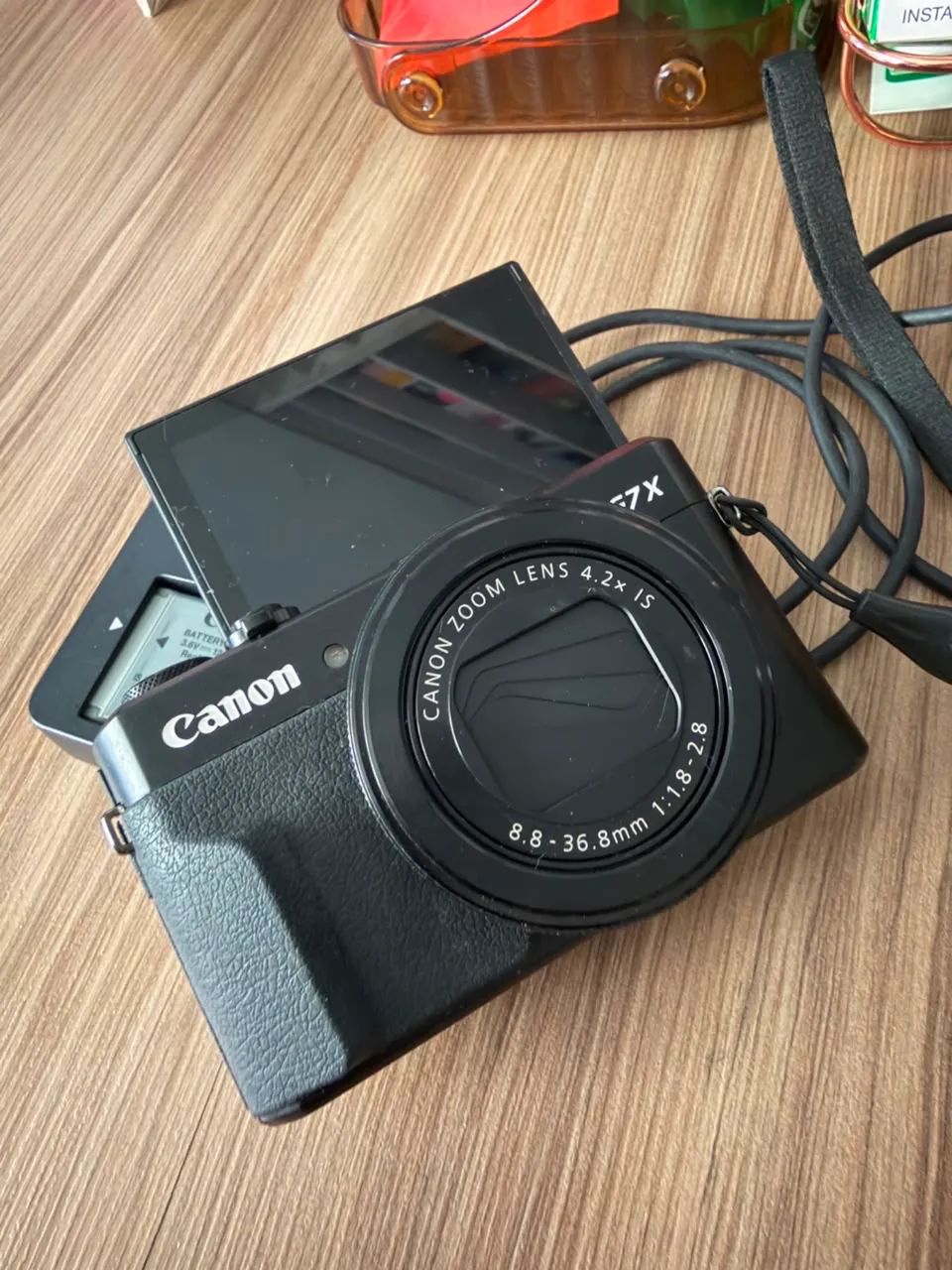  Canon PowerShot G7 X Mark II em perfeito estado - Foto 4