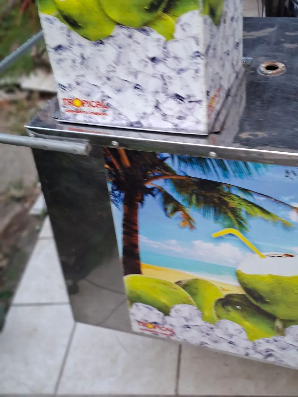 Carrinho de  água de coco  - Foto 2