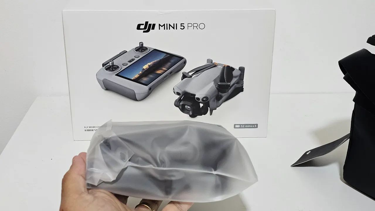 Dji mini 5 Pro com 1 bateria plus e sem controle - Foto 2