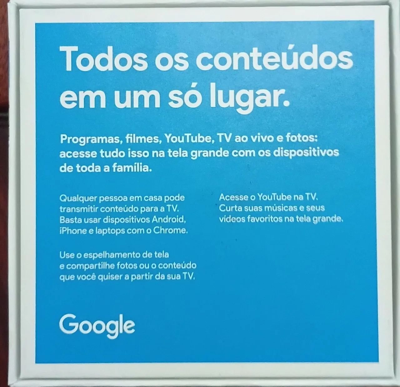 Aparelho Google Chromecast original  - Foto 5