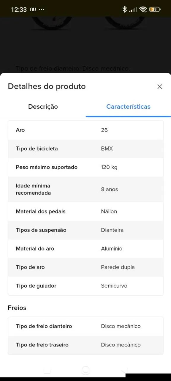 Bicicleta aro 26, 21v alfameq  - Foto 2