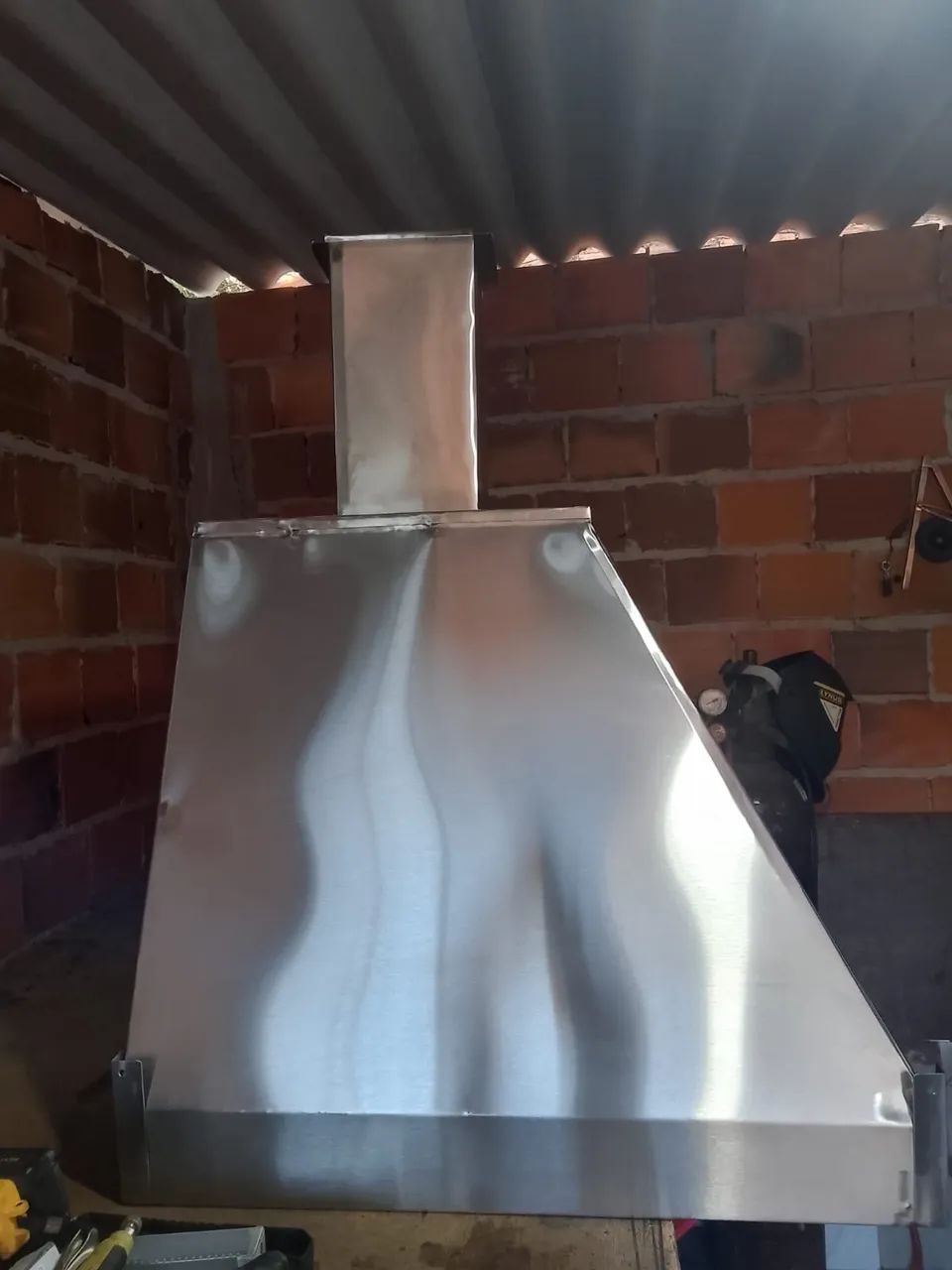 Uma coifa aço 304  com filtro   - Foto 3