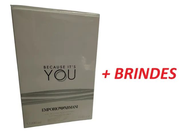 Perfume Feminino Armani Because Its You Eau De Parfum 100ml Original