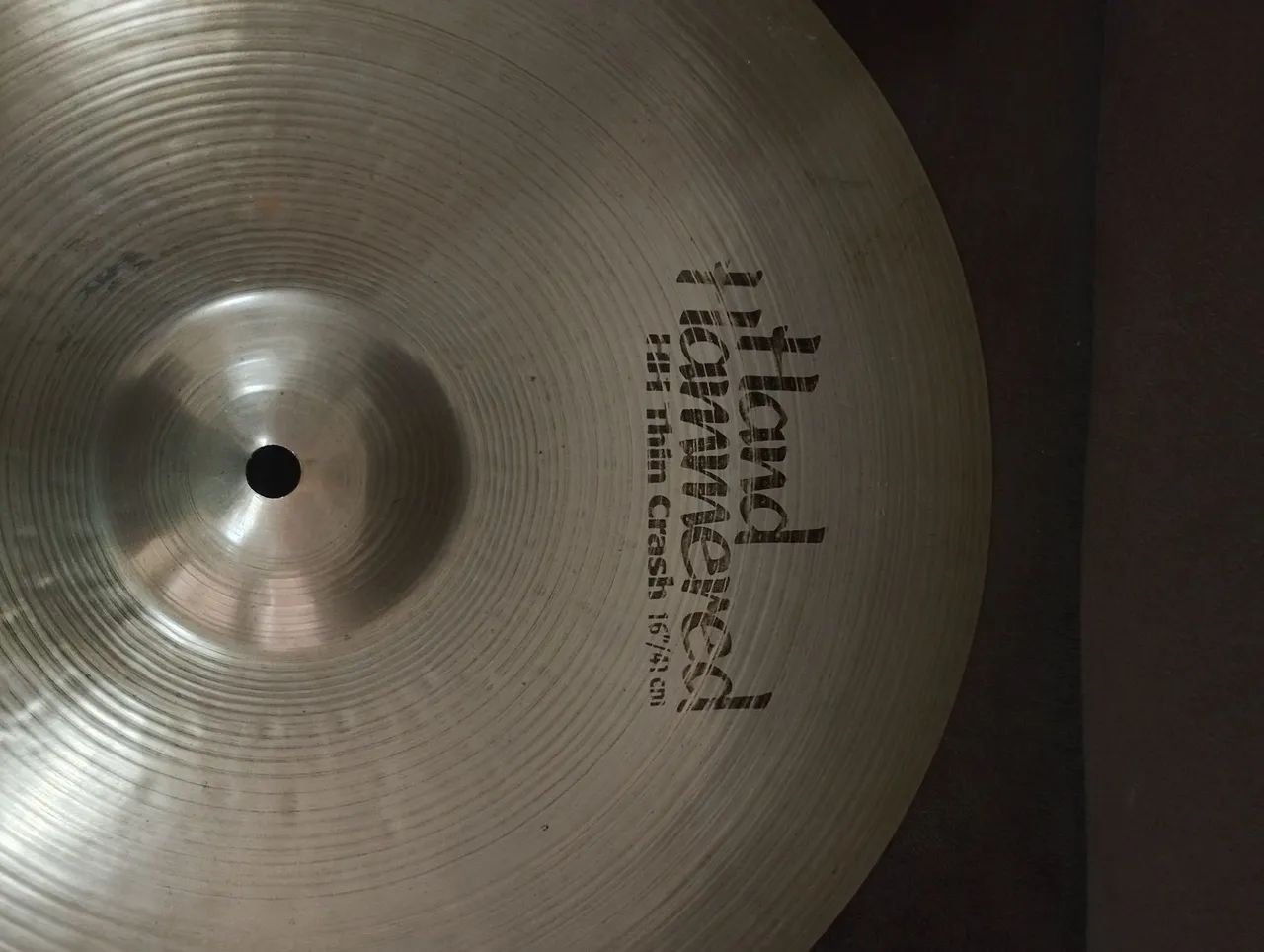 Crash Sabian Hand Hammered HH 16 polegadas  - Foto 3