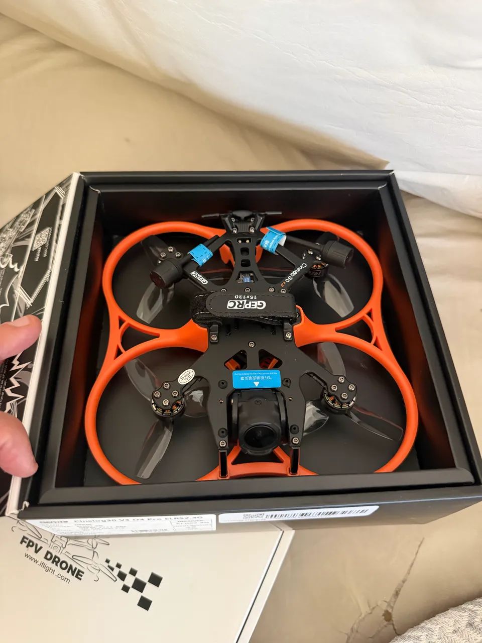 Cinelog 30 v3 o4 pro ELRS lacrado - Foto 2