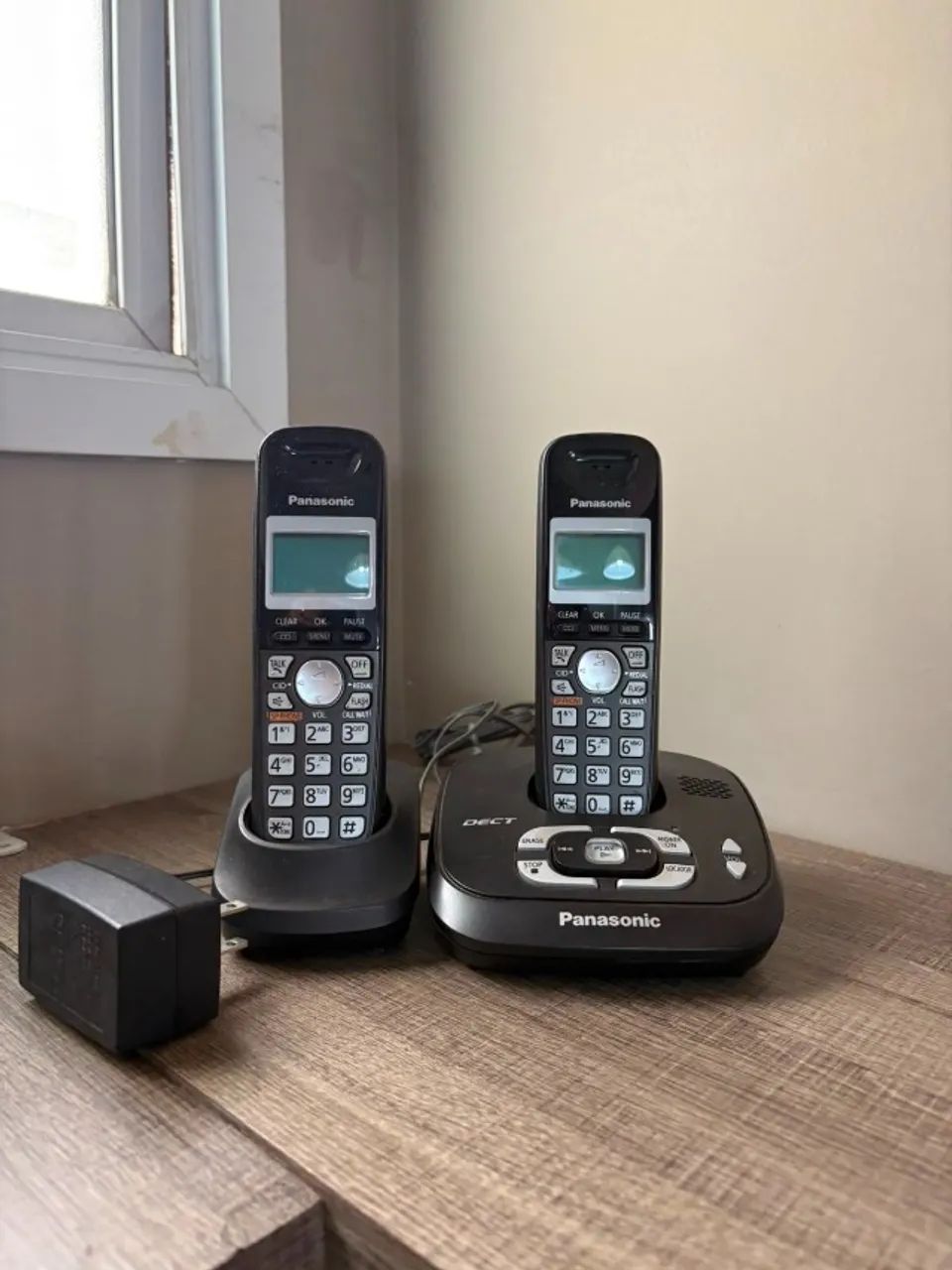 Telefone Sem Fio Panasonic DECT 6.0 com Ramal e Secretaria Eletrônica