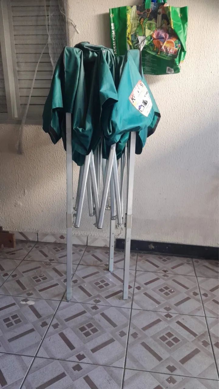 Tenda Sanfonada 2x2 de Alumínio com Capa 