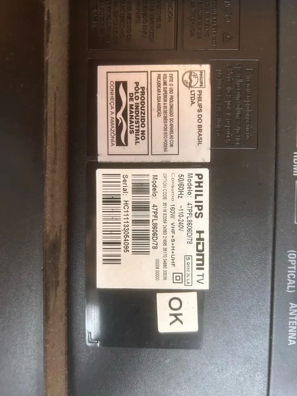 TV Philips LED 47? Full HD com Ambilight - Foto 3