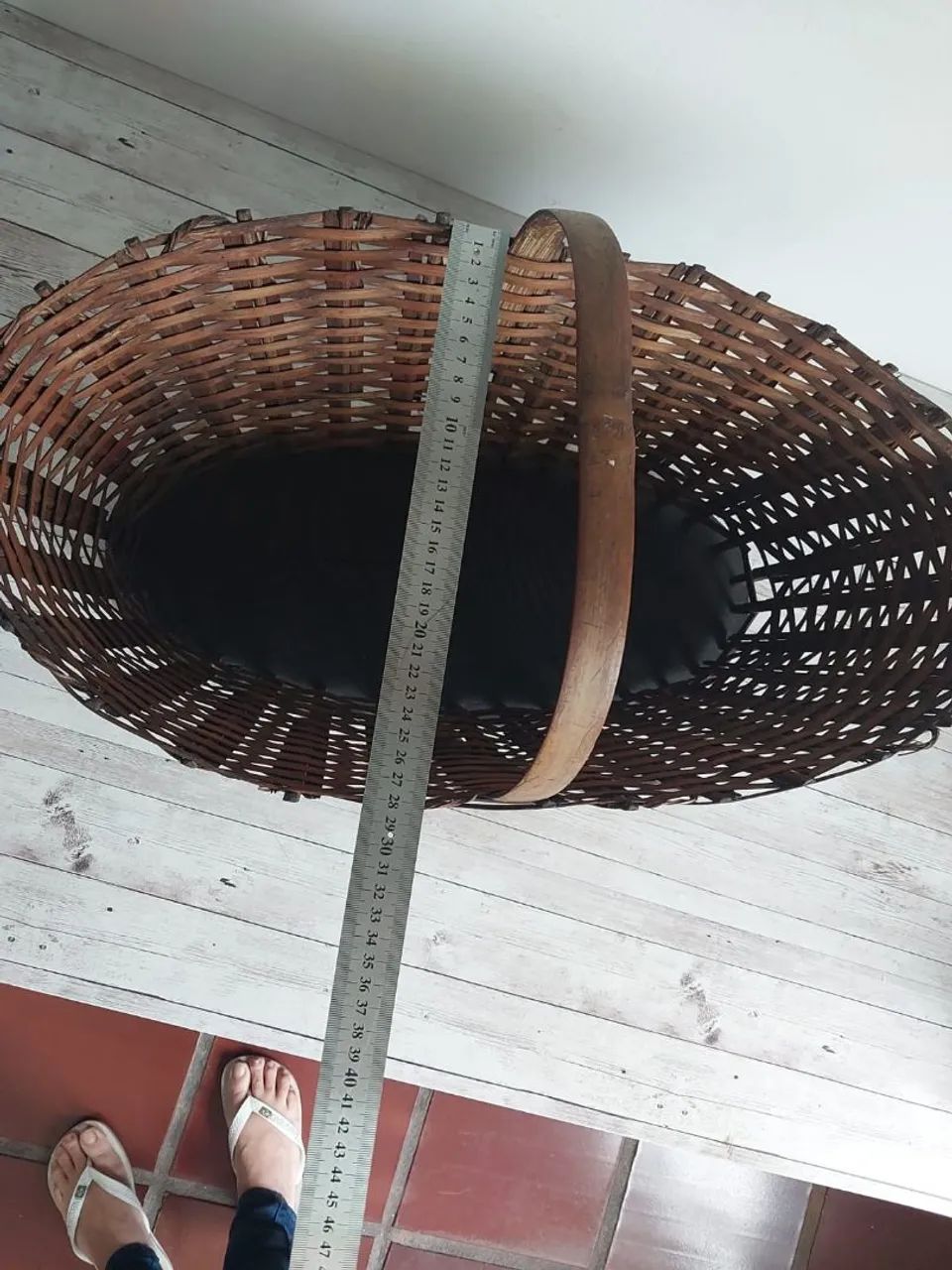 Cesta de bambu artesanal - charme e funcionalidade  - Foto 4