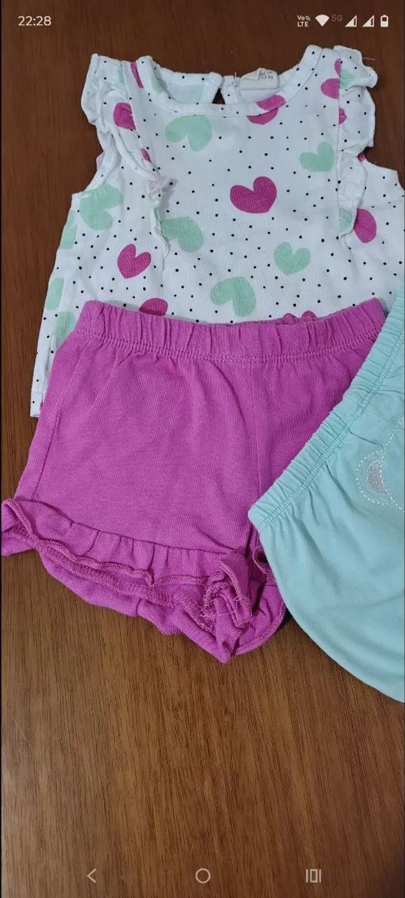 Lote bebê menina RN P - Foto 3