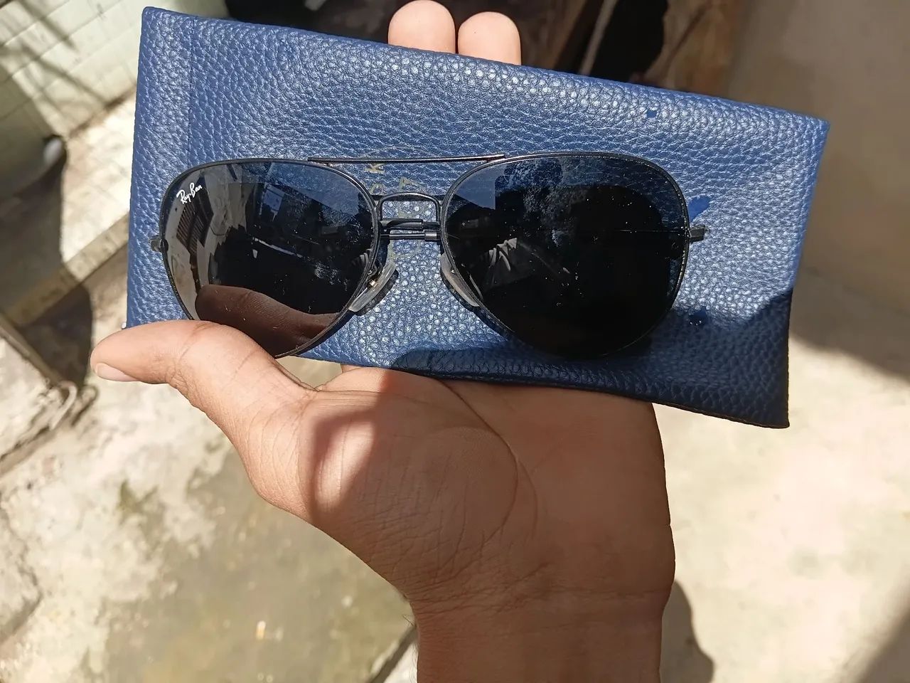 Oculos ray ban aviador - Foto 4