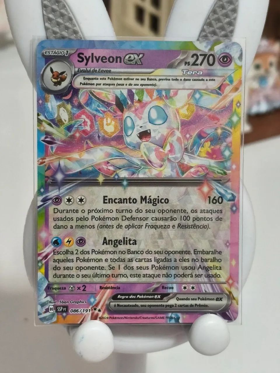 CARTA POKÉMON SYLVEON EX