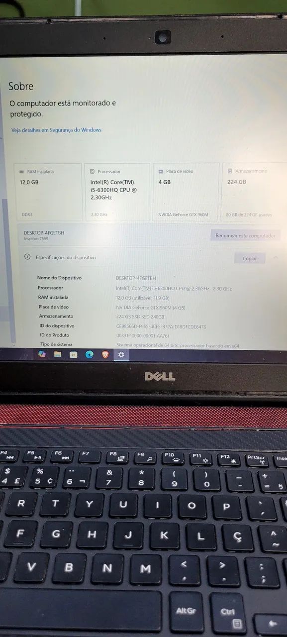 Notebook dell i5 - Foto 5