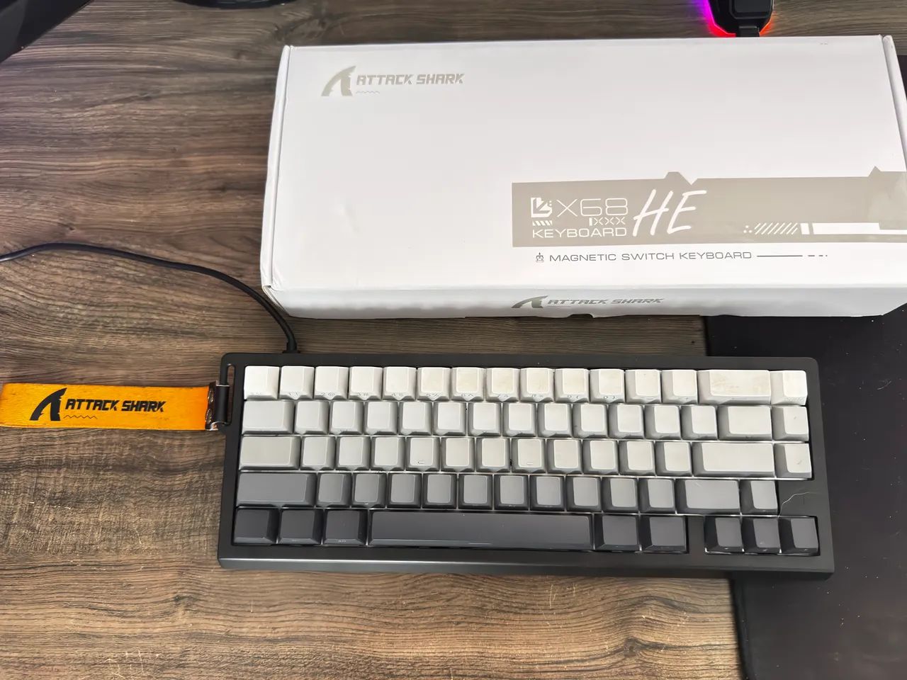 Teclado Attack Shark X68HE - Foto 3